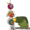 Miniatyrbillede 1 af 4: Burlegetøj til undulater, papegøjer, kakaduer, conures, kærlighedsfugle eller