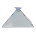 Miniatyrbilde 1 av 4: 3D Hologram Pyramide Display Projektor Video Stativ Universal For Smart Mobiltelefon
