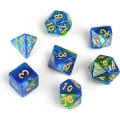 Miniatyrbild 1 av 5: 7 polyhedrala tärningar för rollspel Dungeons and Drago