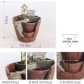 Miniatyrbillede 4 af 5: Shirley Creative Sukkulente Plantekrukker Kreative Resin Plantekrukker S