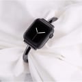 Miniatyrbillede 2 af 5: Sort 38/40/41mm, rustfrit stålarmbånd kompatibelt med Apple Watch