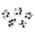 Miniatyrbild 1 av 5: 25 st 5 sorters Mus Encoder Kit Hjul Encoder Brytare Reparationsdelar Dekoderhjul