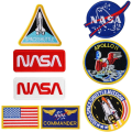 Pikkukuva 1 / 5: 8 kpl NASA-logo lämpöliimattavia laastareita 100e