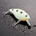Pikkukuva 3 / 5: 5 kpl Kalastusvieheet Syötit Vaaput Minnow Crank Bait Viehe 2 Kolmihaarakoukkua