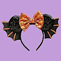 Miniatyrbillede 4 af 5: Sød Halloween Hårsløjfe med Museøre Design Hårtilbehør til Kvinder til Halloween Pynt Fest C( C)
