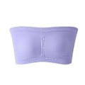 Miniatyrbild 4 av 5: Lilyette Dam Plus Size Sömlös, Bandeau för dam S-6XL (4XL Mörklila)