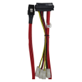 Miniatyrbilde 4 av 5: Mini SAS36P SFF 8087 til SAS29P SFF-8482 Harddisk-kabel Transmisjonskabel MINI SAS Datakabel 1M