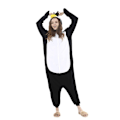 Miniatyrbild 1 av 4: Snug Fit Unisex Vuxen Onesie Pyjamas Djur En Delig Halloween Kostym Sovkläder-r (11-12 år Pingvin)