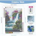 Miniatyrbilde 2 av 5: 1 stk 5D Diamantbroderisett av Digital Waterfall 5D Diamant Pai