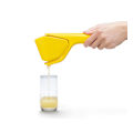 Miniatyrbillede 2 af 5: 25cm Foldbar og nem flad citruspresser - Citron（Gave）