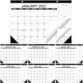 Miniatyrbild 5 av 5: 2022 Kalender Engelsk Version Klassisk Svart Väggkalender 18 Månader