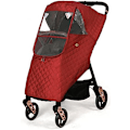 Miniatyrbild 1 av 5: Röd Barnvagnsregnskydd, Universell Baby Barnvagn Buggy Regnskydd