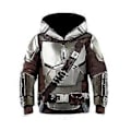 Miniatyrbilde 1 av 2: Barnas Nye The Mandalorian Genser - Stil J Hk (XS)