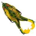 Miniatyrbilde 2 av 5: Froskeagn, 2 stykker froskefiske（B）, fiskeagn, 8,5 cm dobbel F