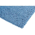 Miniatyrbillede 4 af 5: 40 x 60m Mikrofiber Shag Skridsikker Bademåtte Blå