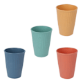 Miniatyrbillede 1 af 5: 4 stk. 300 ml ubrydelige kopper, genanvendelige plastikkopper, bærbare C