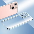Miniatyrbild 3 av 5: Elektropläterat TPU-fodral för iPhone 14 Plus (Blå)