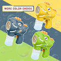 Miniatyrbild 4 av 5: Grå, Automatisk 10-håls bubbelmaskin med bubbellösning för