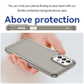 Miniatyrbillede 3 af 5: Til Samsung Galaxy A23 5g Candy Series Tpu Telefon Cover (Transparent Grå)