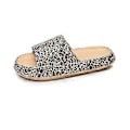 Miniatyrbilde 1 av 5: Sommer-slides for kvinner Myke tykke såler EVA Bad Ikke-skli tøfler Leopard Graffiti Sandaler (42 43)