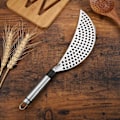 Miniatyrbillede 4 af 5: Pasta Si  med Håndtag, Rustfrit Stål Halvmåne Grydesi