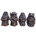 Miniatyrbilde 4 av 5: Odin Thor Resin Viking Statue Kunsthåndverk Ornamenter for Hjem Utendørs Hagedekorasjon