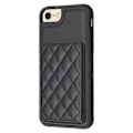 Miniatyrbillede 1 af 5: BF25 Til iPhone 6/6s/7/8 PU Læderbelagt TPU Cover Telefonetui med Kortlomme Støttefod (Style A)