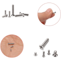 Miniatyrbillede 4 af 5: (M)500 stk. Mikro Tiny Reparationsskruer Kit, M1.2 M1.4 M2 Rustfrit