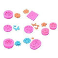 Miniatyrbillede 2 af 5: Chokoladeforme Blomst/Sommerfugl Form Bageform Fondantform Kageforme Silikonemateriale Gave til DIY Bageentusiast (Style2)