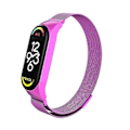 Pikkukuva 1 / 5: Metallikelloremmi Xiaomi Mi Band 7:lle (Violetti)
