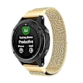 Miniatyrbilde 1 av 5: Metallurrem i rustfritt stål til Garmin Fenix 5X (gull)