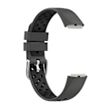 Miniatyrbillede 2 af 5: Til Fitbit Luxe Silikonrem (Antracit Sort Sort)