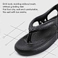 Pikkukuva 5 / 5: Naisten ja miesten liukumattomat tohvelit, unisex ComFort Bazuo -tohvelit, liukumattomat Bazuo-varvassandaalit (42-43 harmaa)