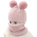 Miniatyrbild 1 av 4: Toddler Vinterhatt, Baby Vinterhatt, Flickor Pojkar Fleecefodrad Vint