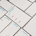 Miniatyrbillede 3 af 3: 40 ark A6 størrelse 6-huls papir refills til notesbog planner journal dagbog