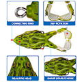 Miniatyrbilde 4 av 5: Froskeagn, 2 stykker froskefiske（B）, fiskeagn, 8,5 cm dobbel F