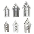 Miniatyrbillede 5 af 5: Unik Håndlavet Silikone Kærlighedshus Håndværksform Husformet Silikoneform Let at Bruge Håndværksform til DIY Entusiaster L(L )
