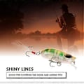 Miniatyrbillede 3 af 5: 5 stk. Minnow Hårde Lokkemad Bass Agn Crankbait med Kroge Fiskegrej Sæt Tilbehør
