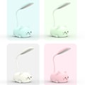 Miniatyrbilde 5 av 5: Mini USB Kattelampe - Søt Dyre LED Nattlys - Leseseng Øyepleie 360° Justerbar, Bærbar Nig