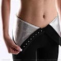 Miniatyrbilde 4 av 4: Dame Shapers Svette Sauna Effekt Slankende Leggings Korsett Body Shaper Midje Smale Kompresjons Leggings (L)