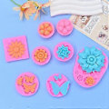 Miniatyrbillede 5 af 5: DIY Fondantform Chokoladeforme Slikform Blomst/Sommerfugl Form Silikonemateriale til Bagning af Kagefondant Chokolade (Style3)