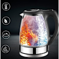 Miniatyrbillede 5 af 5: Glaskedel 1,8 l - 2200 W - Rustfrit stål med temperaturvalg - Tekande - 100% BPA-fri