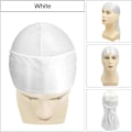 Pikkukuva 3 / 5: 4 kappaletta Silky Durag Durags miehille ja naisille (2 x musta, 2 x valkoinen)
