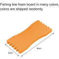 Miniatyrbilde 2 av 5: Fiske Line Board, 10 stk, Fargerik Skum Fiske Line, Lett Skum Fiske Reels, 4 x 8cm Skum W
