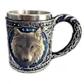 Miniatyrbillede 5 af 5: Rustfri Stål Krus Tankard Drikkekop Kaffe Drikkevare