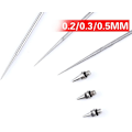 Miniatyrbillede 3 af 5: 7 stk. Airbrush-nål 0,2 mm/0,3 mm/0,5 mm dyse Airbrush-sæt Universal udskiftning til Airbrushes-pistol