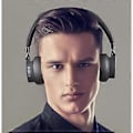 Pikkukuva 4 / 5: Langattomat Bluetooth-kuulokkeet mikrofonilla, on-ear kuulokkeet älypuhelimelle ja kannettavalle tietokoneelle (Musta)