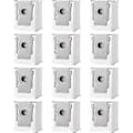 Miniatyrbild 1 av 5: 12-pack kompatibla ersättningspåsar för iRobot i7 i7+ / i7 Plus E5 E6 E7 S9, dammsugartillbehör för Roomba i7, för dammsugare