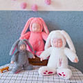 Miniatyrbild 3 av 5: JUSCH Realistisk Babydocka Flicka, 10 Tum Fake Babydocka, Babydockor för Flickor och Pojkar 2+ År, Leksaker