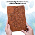 Miniatyrbilde 4 av 5: TPU+PU-etui til Samsung Galaxy Tab S6 Lite P610 (Brun)